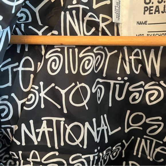 Schott Bros NYC US 740N Pea Jacket  Stussy  Peacoat Mens Size 36 USA - Picture 5 of 11